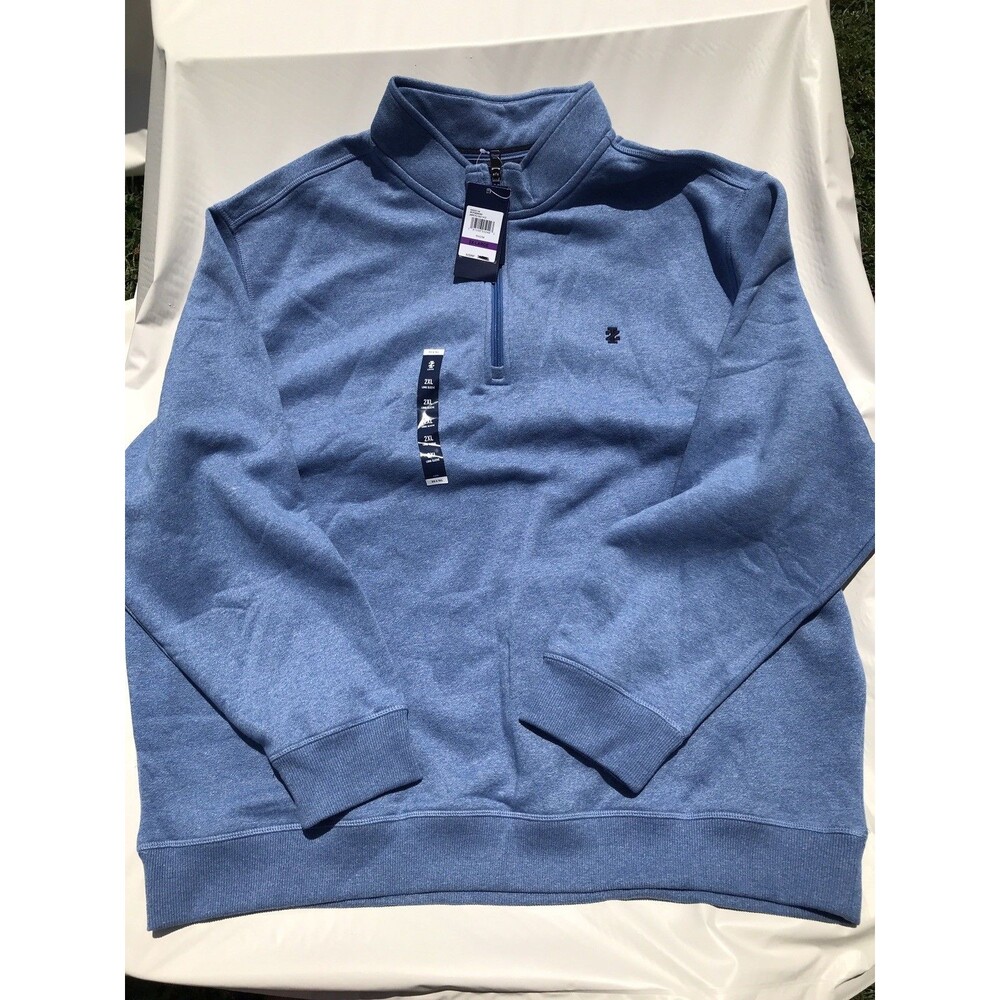 IZOD Advantage Performance Sport Flex 1/4 Zip Fleece Pullover  Mens Size 2xl